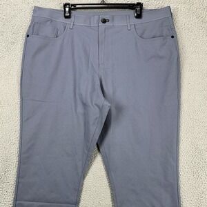 NEW Public Rec Workday Pants Mens 44X34 Grey Tech 5-Pockets Straight Leg